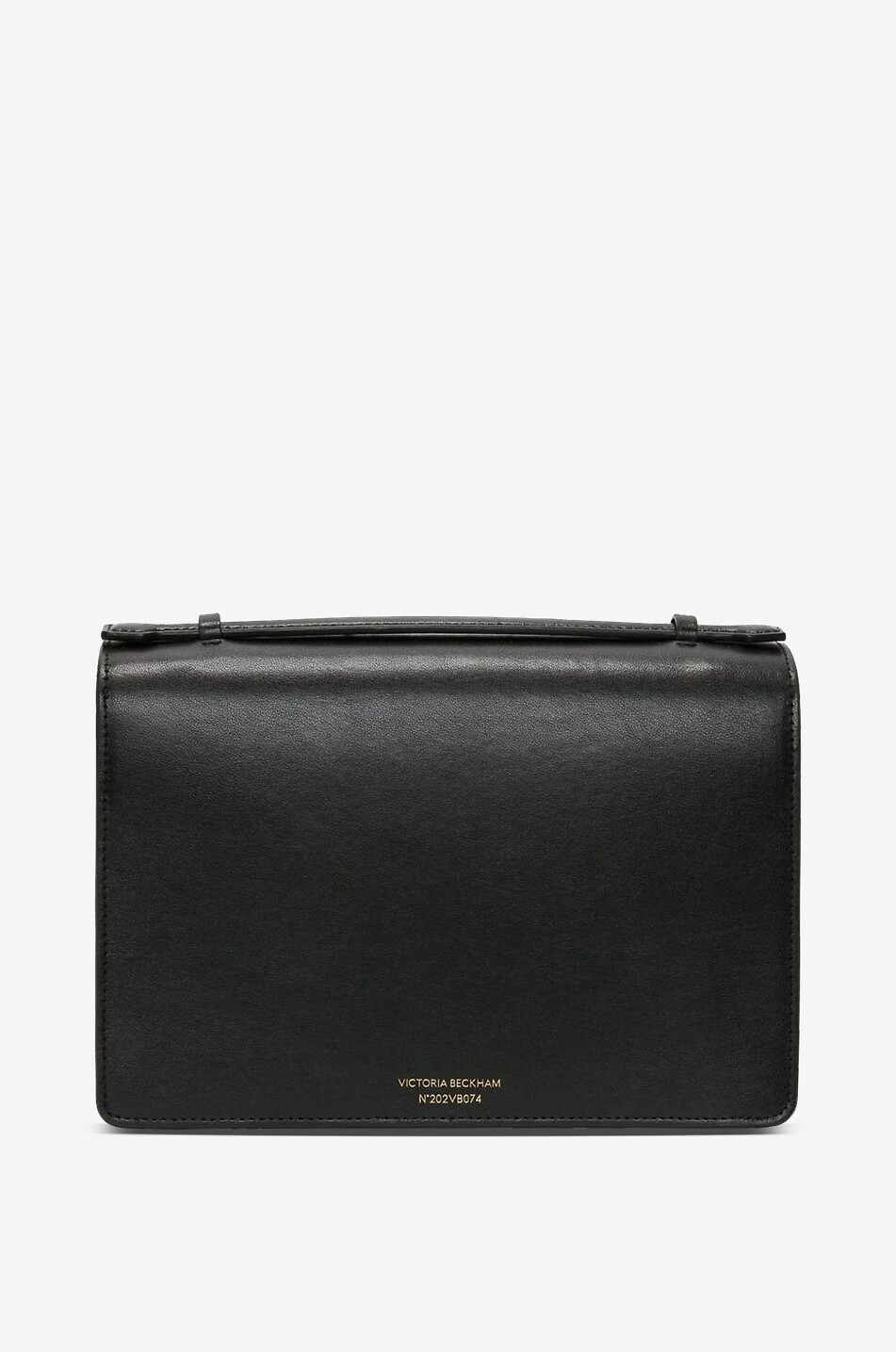 VICTORIA BECKHAM Sac porté épaule en cuir lisse Dorian Femme NOIR 2