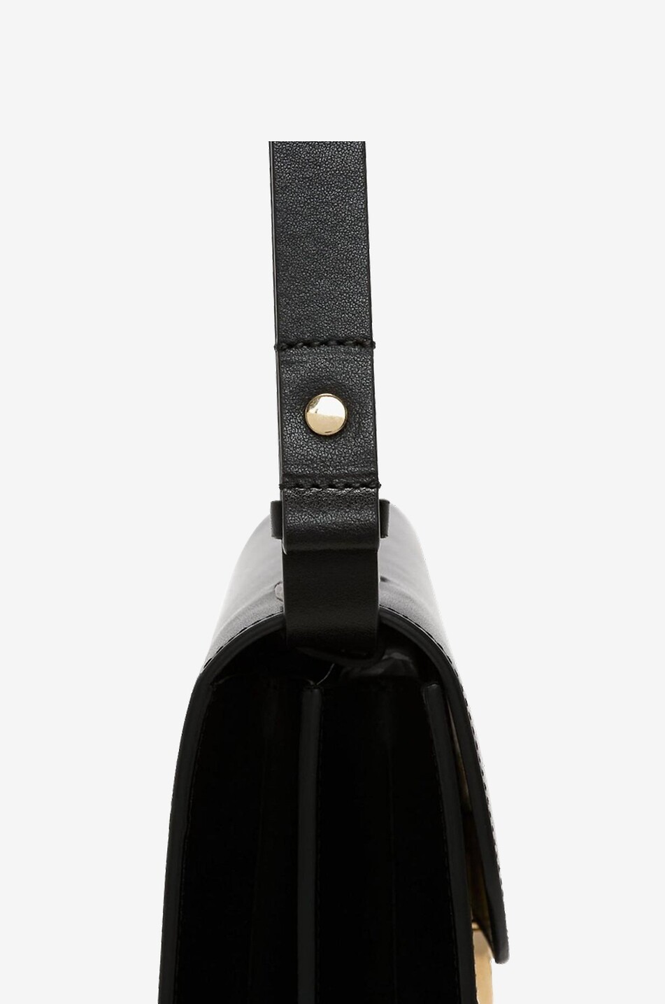 VICTORIA BECKHAM Sac porté épaule en cuir lisse Dorian Femme NOIR 3