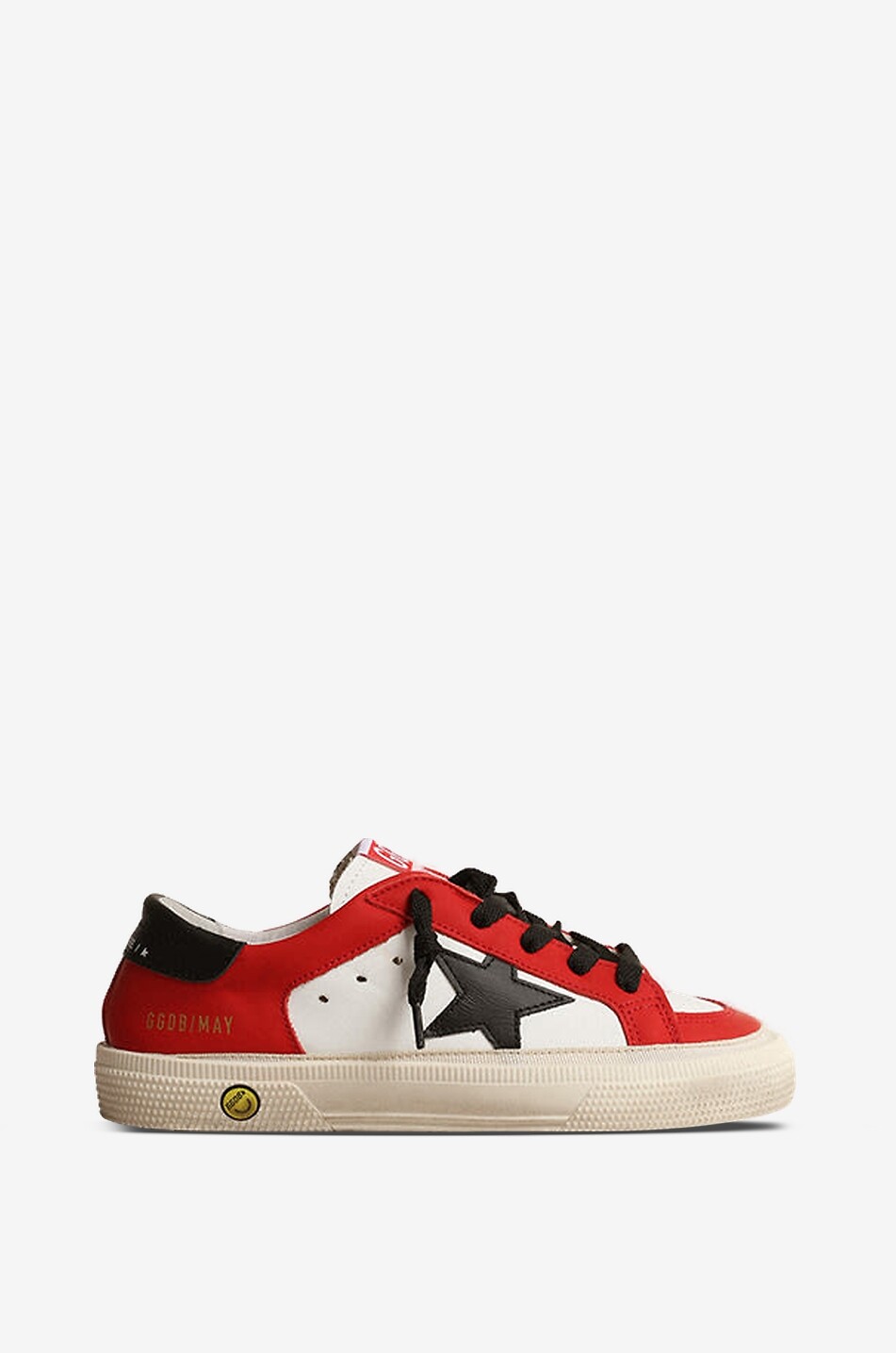 May nappa leather star low-top boys' sneakers
