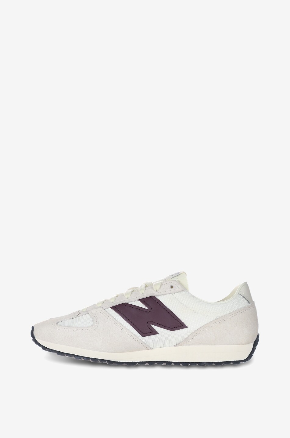 NEW BALANCE Niedrige Schnürsneakers aus Wildleder und Mesh 471 Damen CREMEFARBEN 3