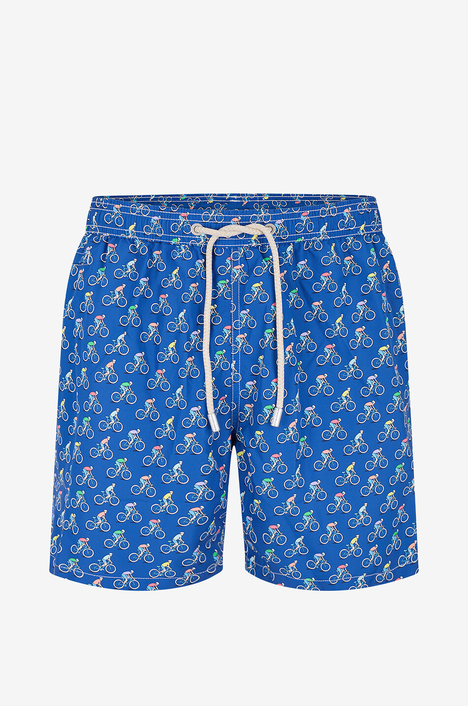MC2 SAINT BARTH Badeshorts mit Print Lighting Micro Fantasy Herren DUNKELBLAU 1