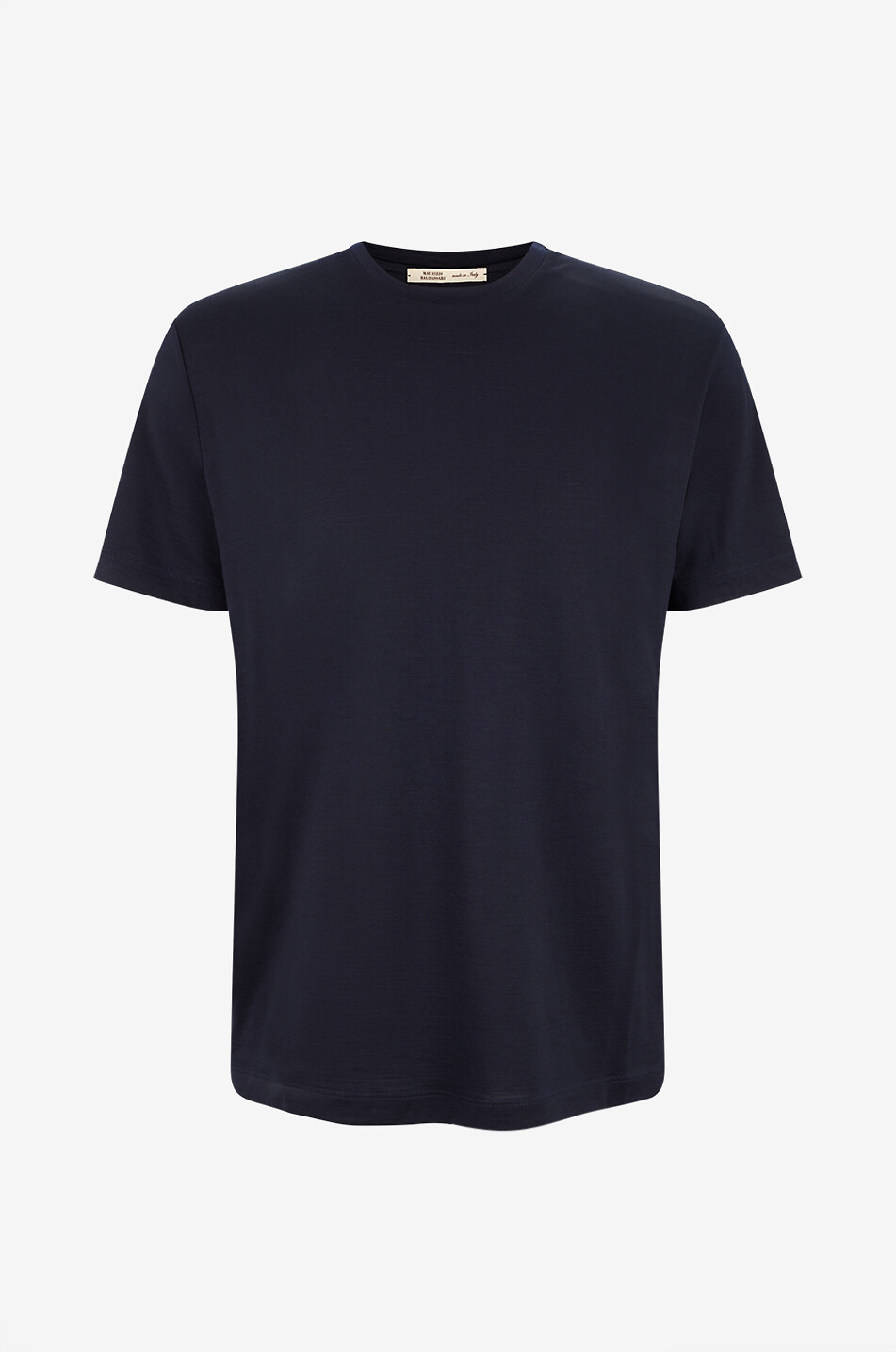 MAURIZIO BALDASSARI T-Shirt aus Schurwolle Herren DUNKELBLAU 1