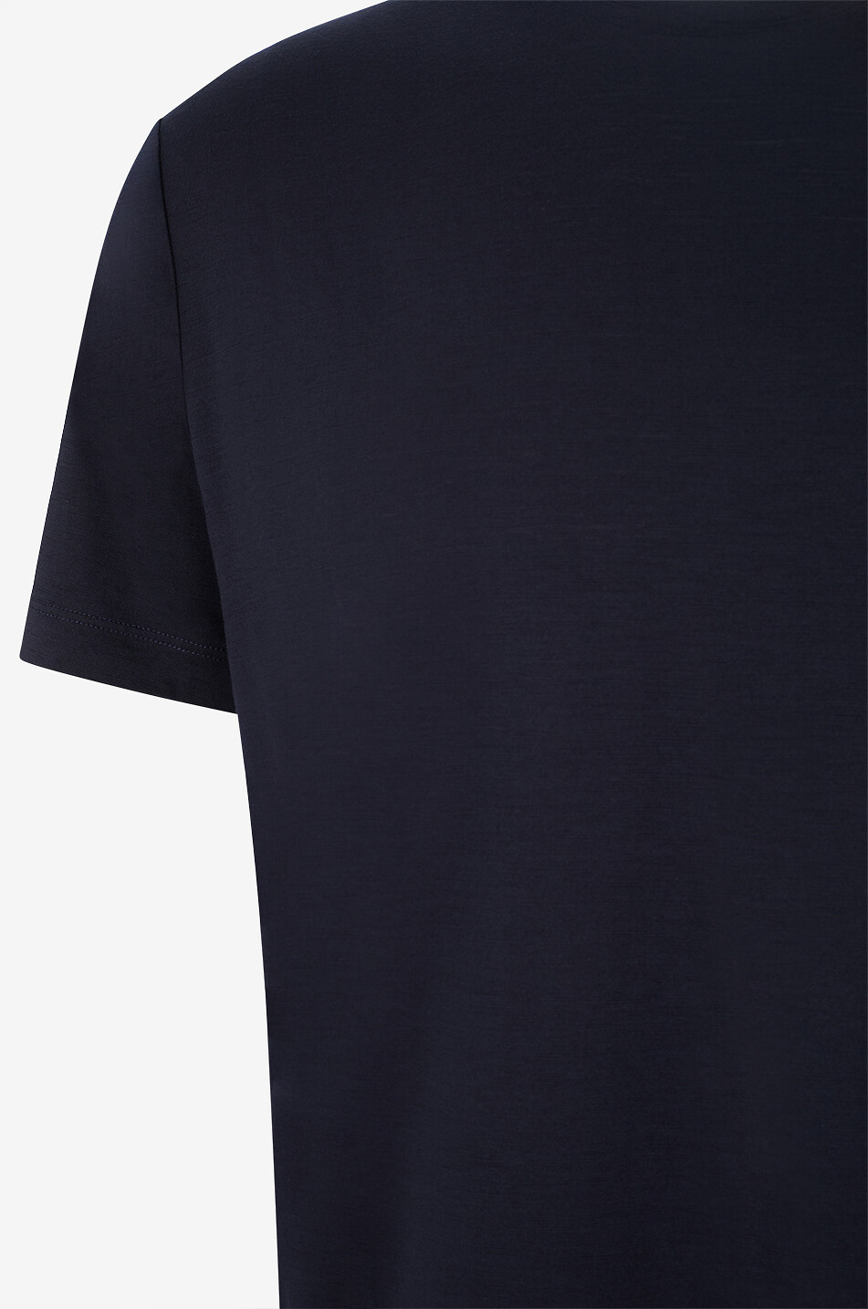 MAURIZIO BALDASSARI T-Shirt aus Schurwolle Herren DUNKELBLAU 3