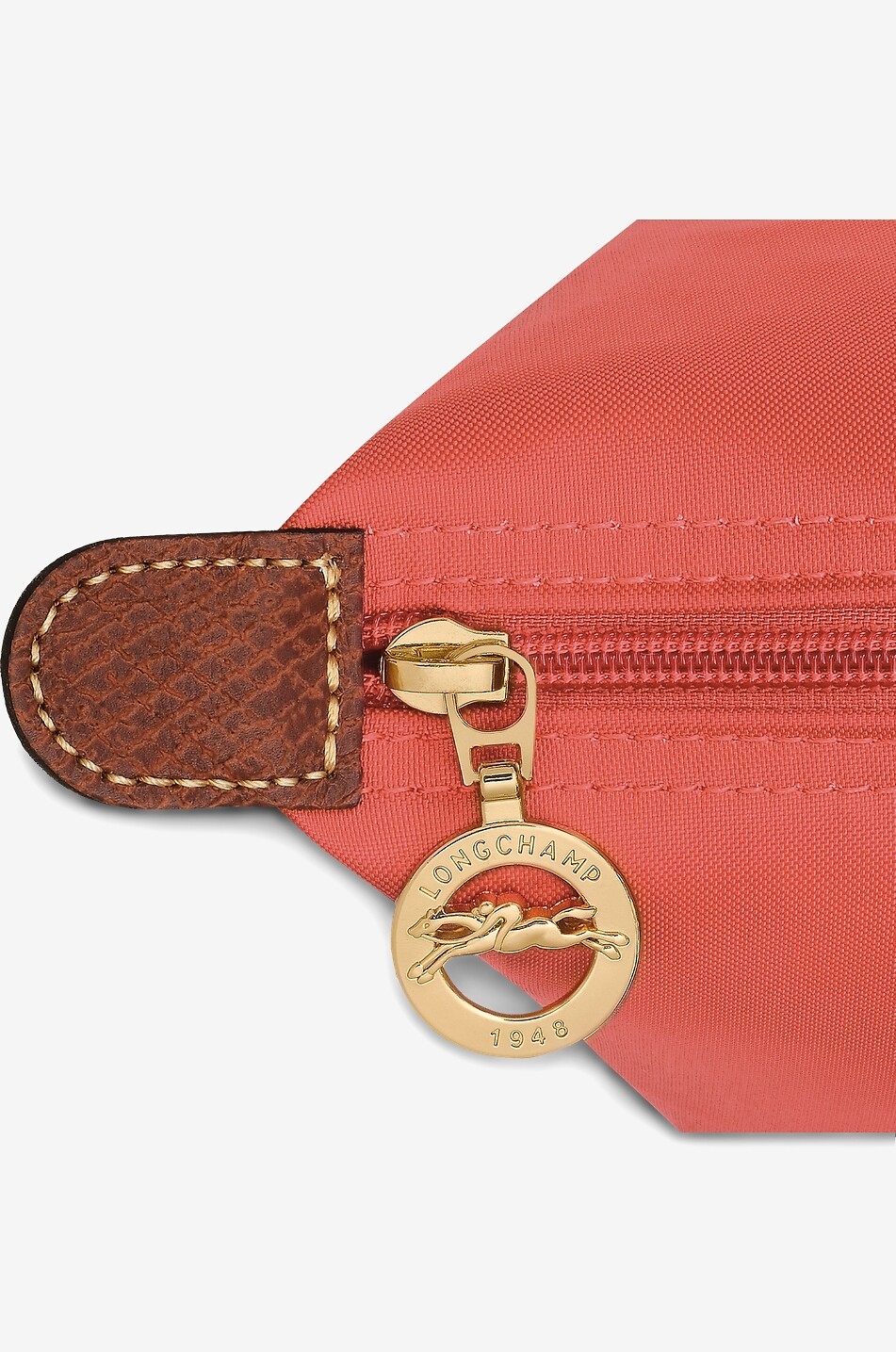 LONGCHAMP Sac cabas en toile enduite Le Pliage Original M Femme ROUGE 5