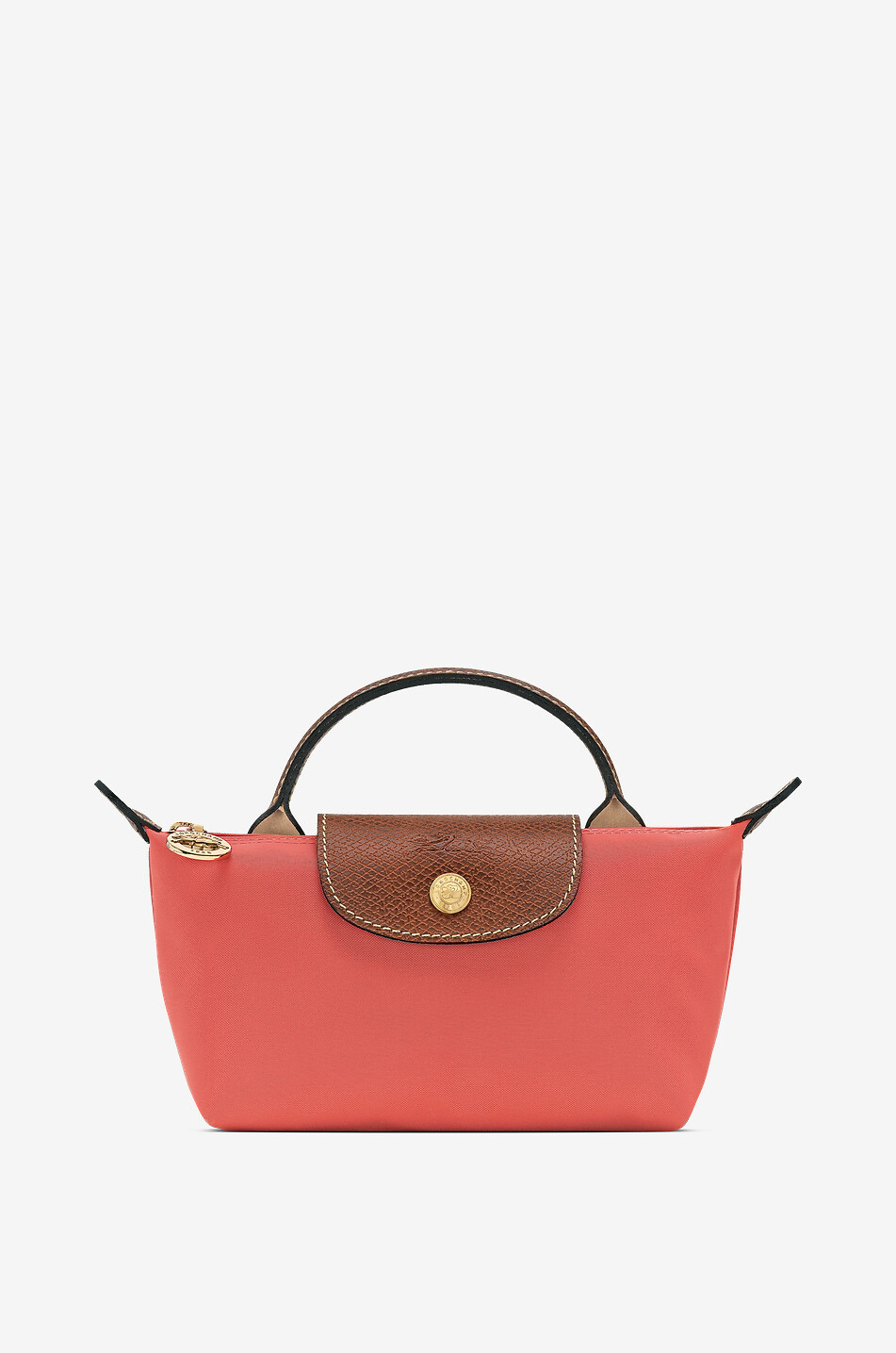 Le Pliage Original canvas cosmetic case with top handle