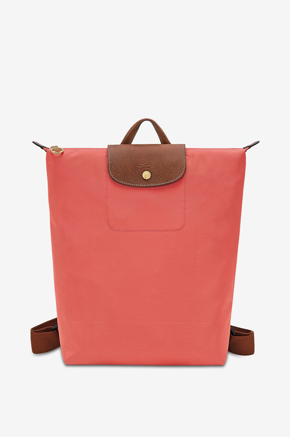 Le Pliage Original M canvas and leather backpack