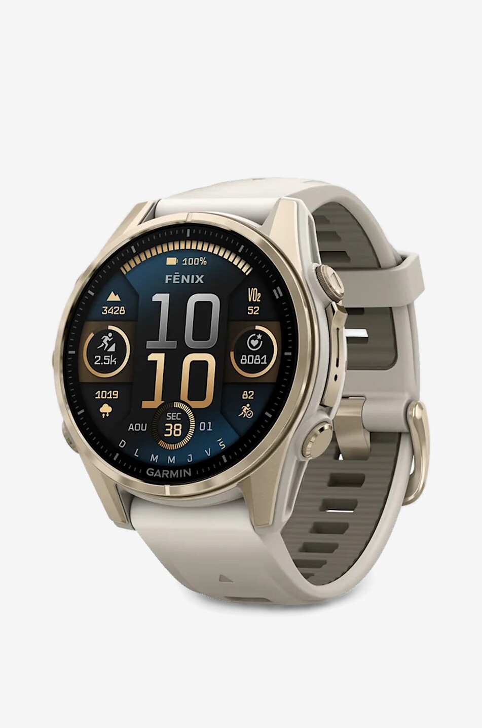 Fenix 8 GPS smartwatch with AMOLED screen
