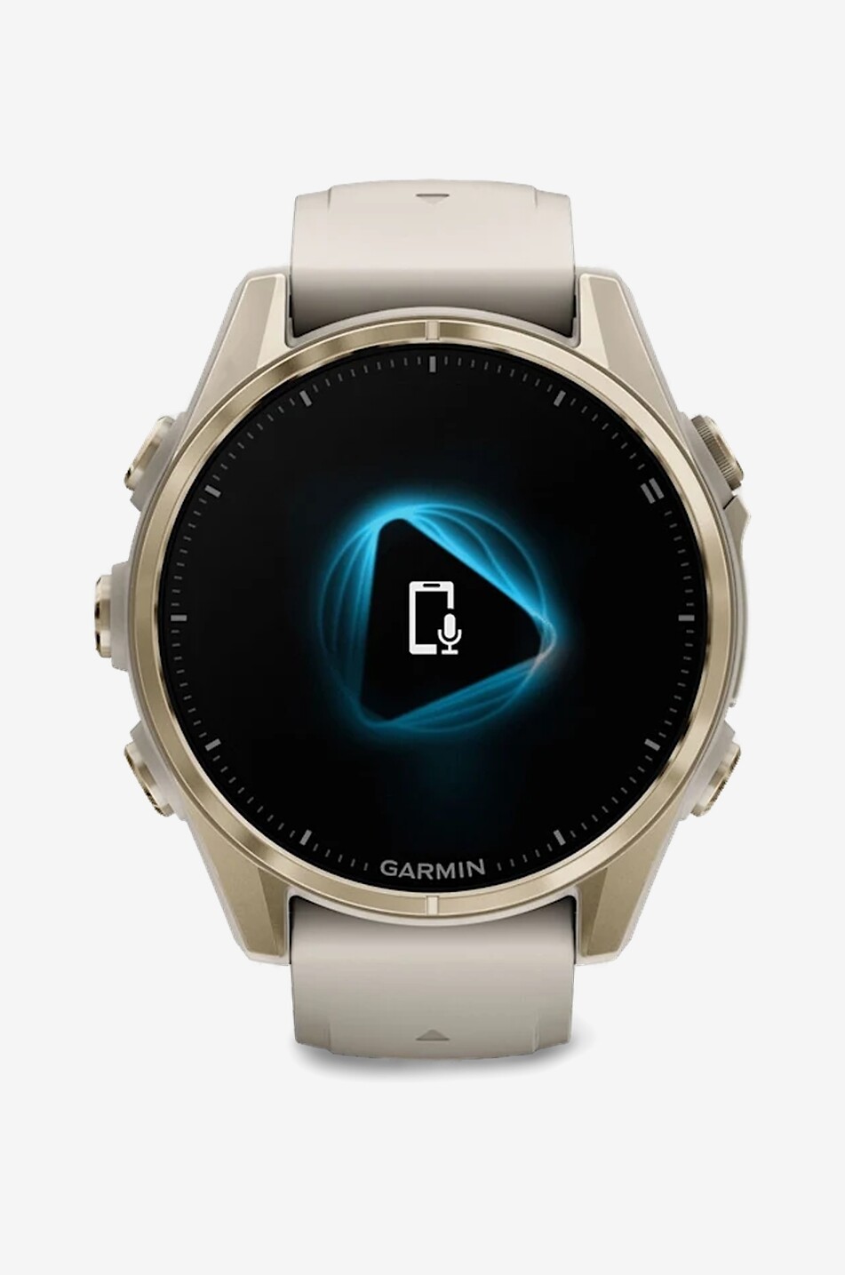 GARMIN Fenix 8 GPS smartwatch with AMOLED screen Unisex Light beige 7