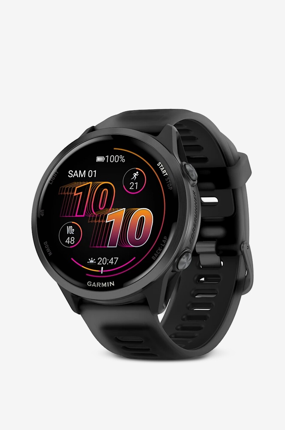 GARMIN Montre connectée GPS et cardio Forerunner 570 Unisexe NOIR 1