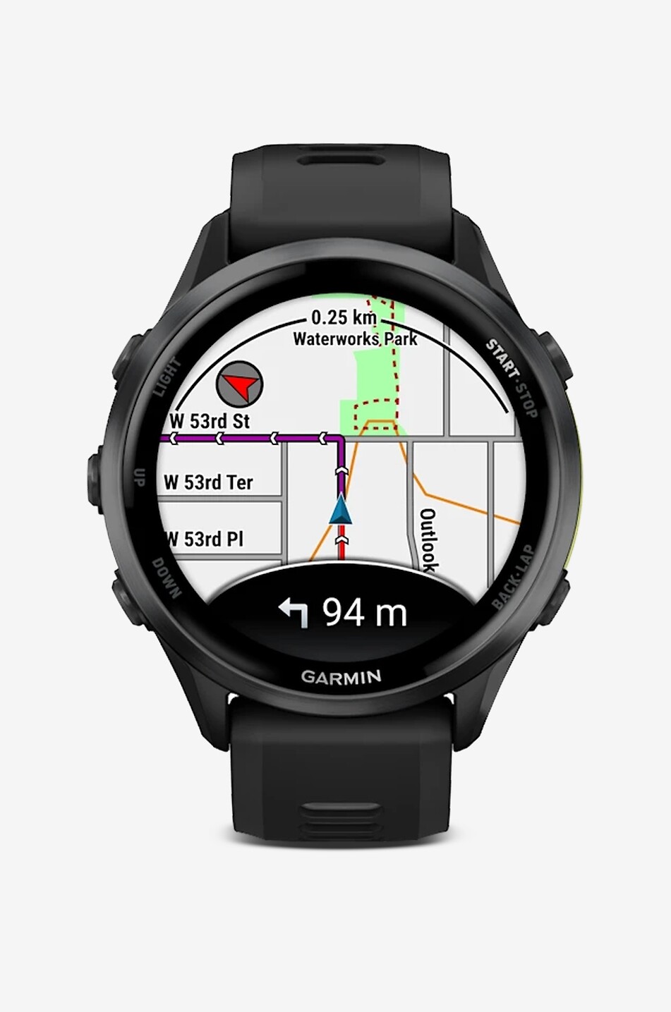 GARMIN Montre connectée GPS avec écran AMOLED Forerunner 970 Unisexe NOIR 2