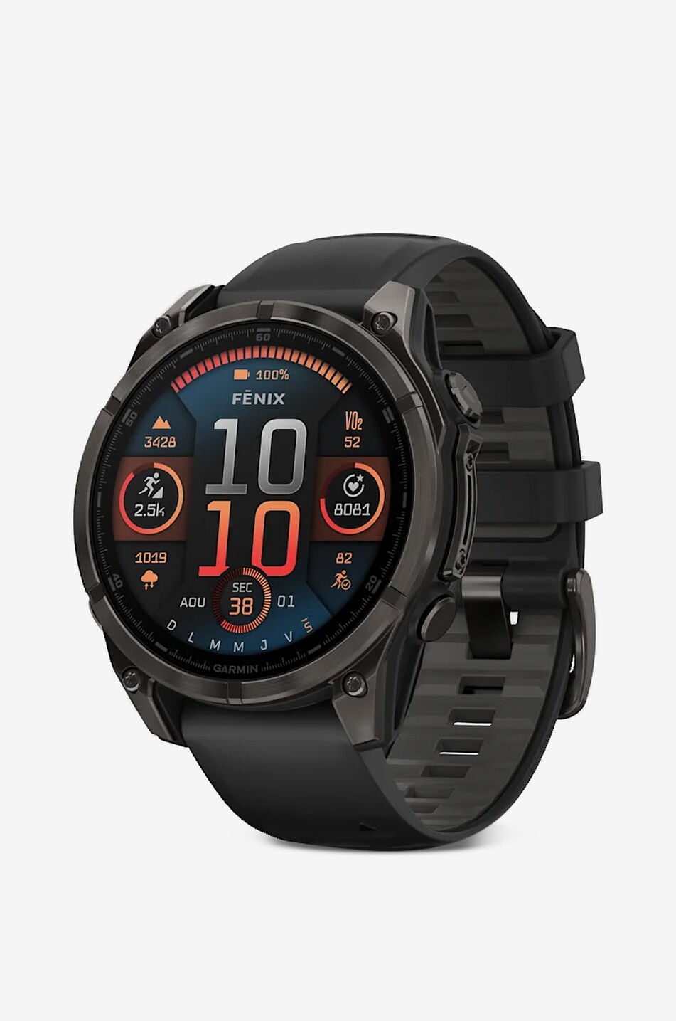 GARMIN Smartwatch mit GPS und Herzfrequenzmessung Fenix 8 Unisex Hellbeige 1