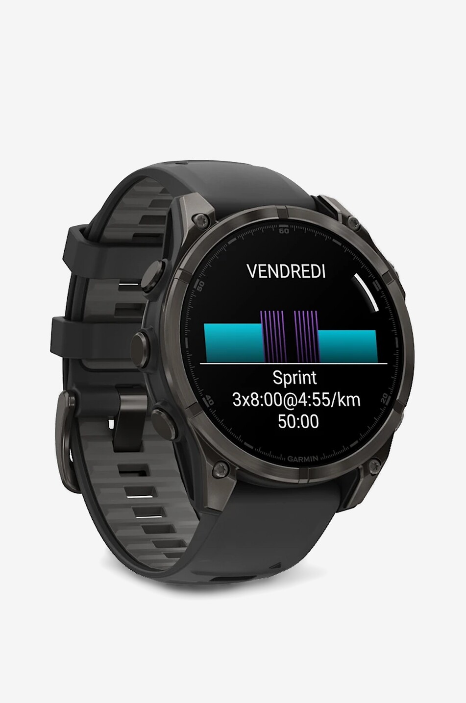 GARMIN Smartwatch mit GPS und Herzfrequenzmessung Fenix 8 Unisex Hellbeige 3