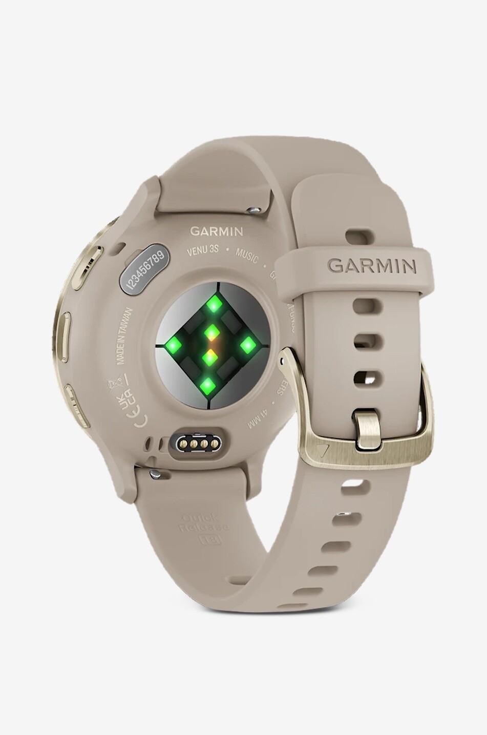 GARMIN Smartwatch mit GPS und Herzfrequenzmessung Venu 3S Unisex HELLGRAU 5