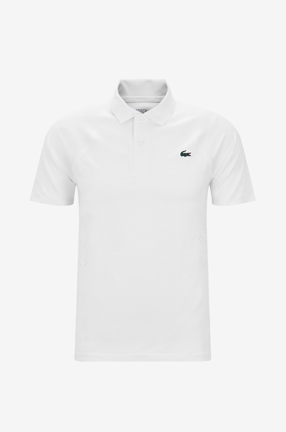 LACOSTE Polo slim en jersey Novak Djokovic On-Court Homme BLANC 1