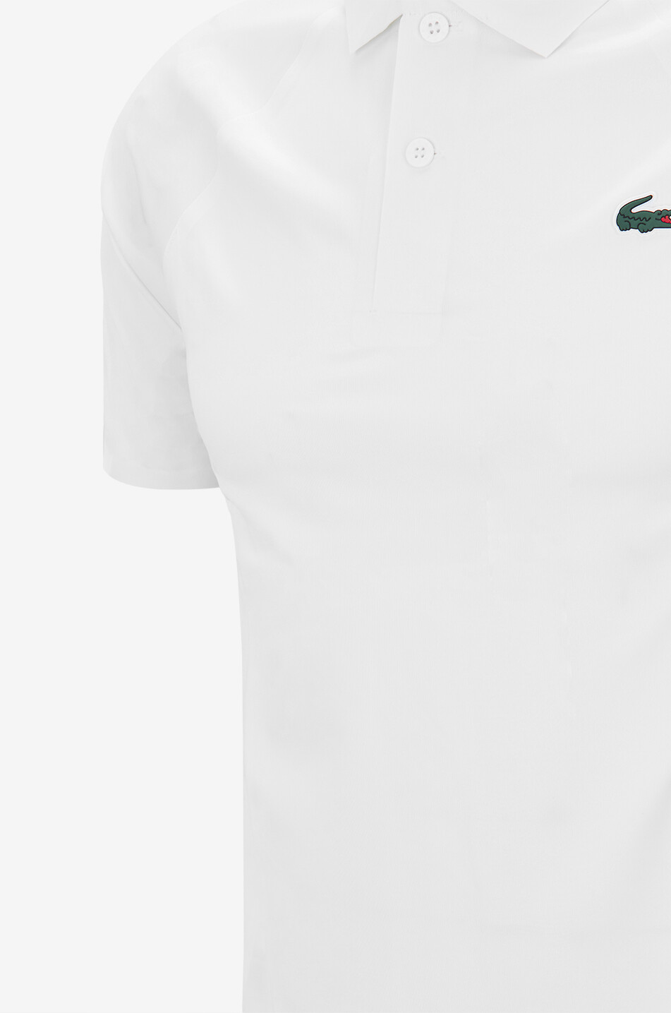 LACOSTE Polo slim en jersey Novak Djokovic On-Court Homme BLANC 3
