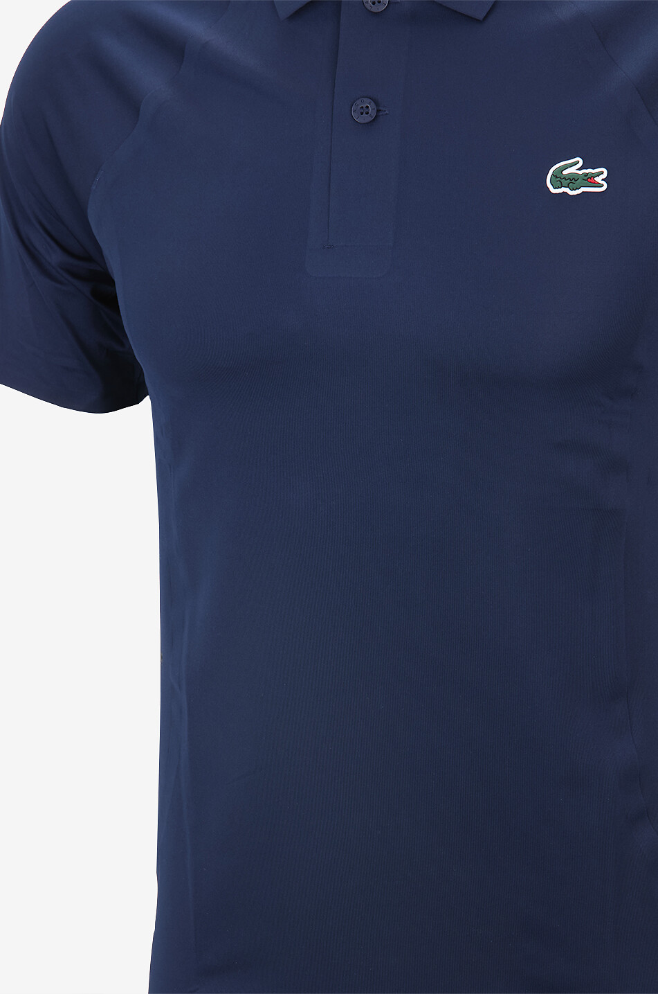 LACOSTE Novak Djokovic On-Court slim jersey polo Men DARK BLUE 3
