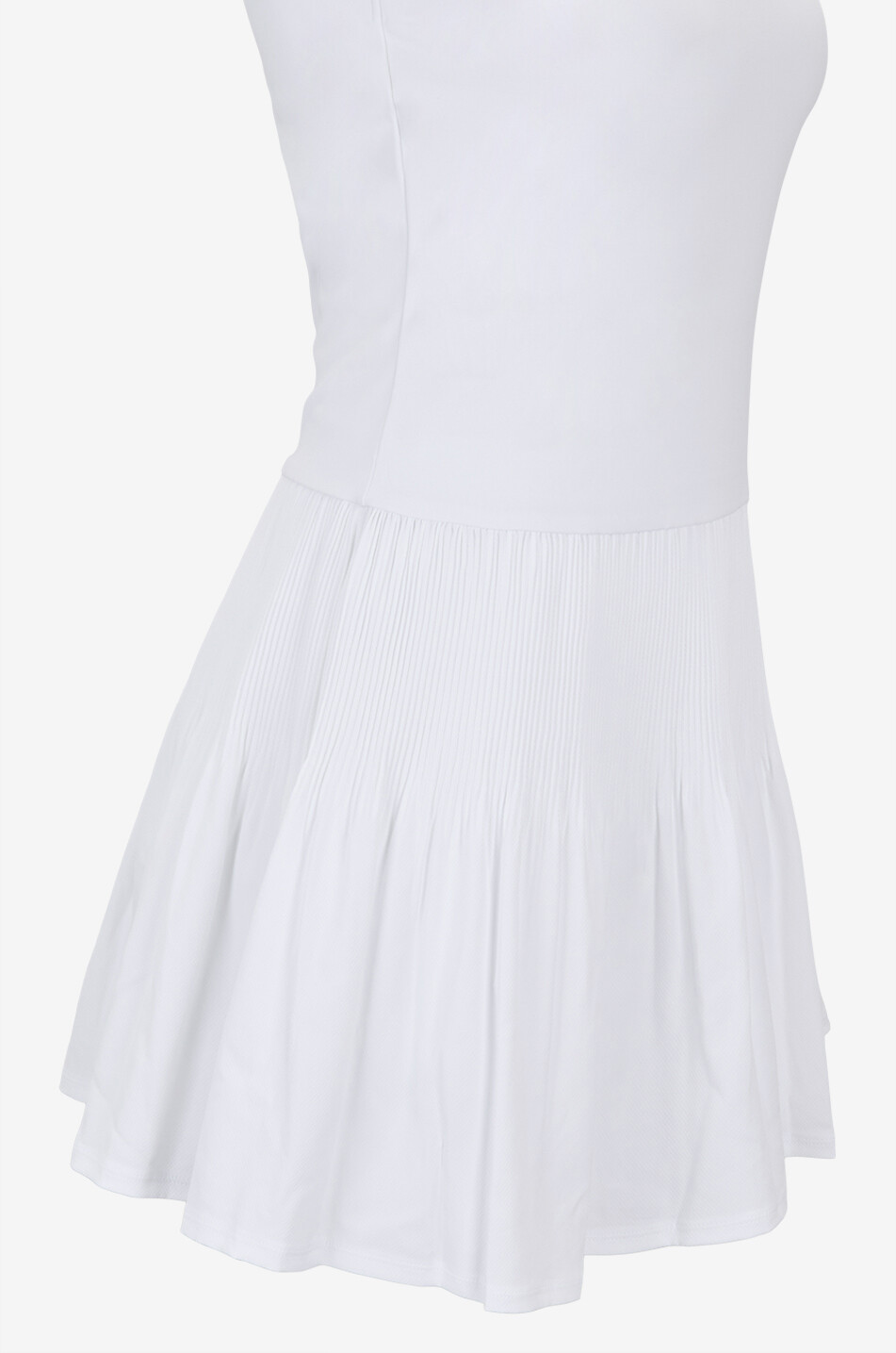 LACOSTE Ultra Dry sleeveless short tennis dress Women WHITE 3
