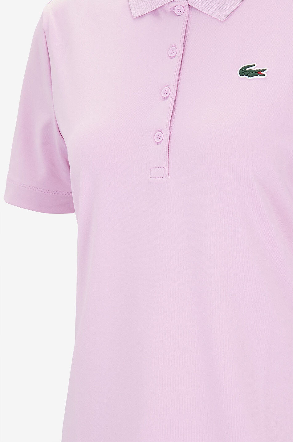 LACOSTE Polo de golf slim en jersey stretch Femme ROSE 3