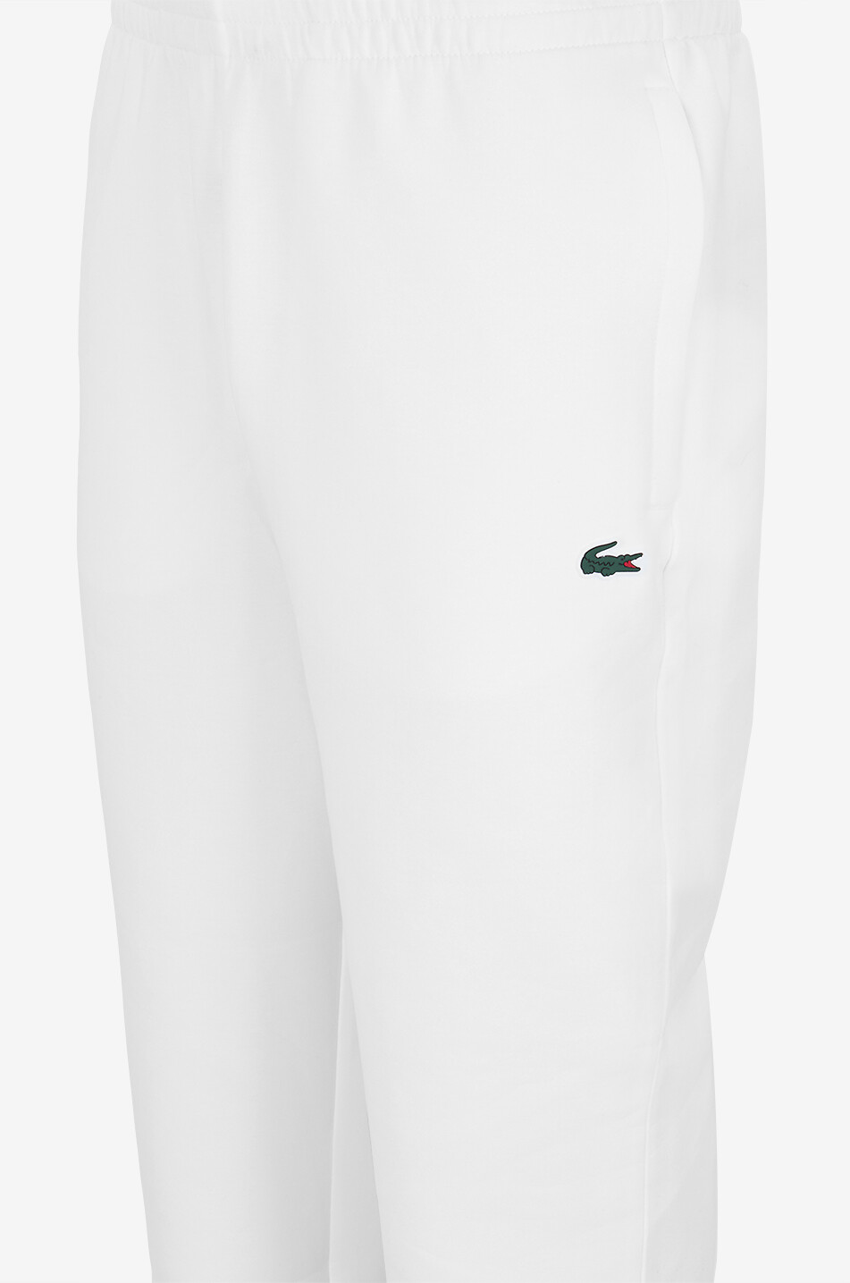 LACOSTE Tracksuit bottoms in cotton blend Men WHITE 3
