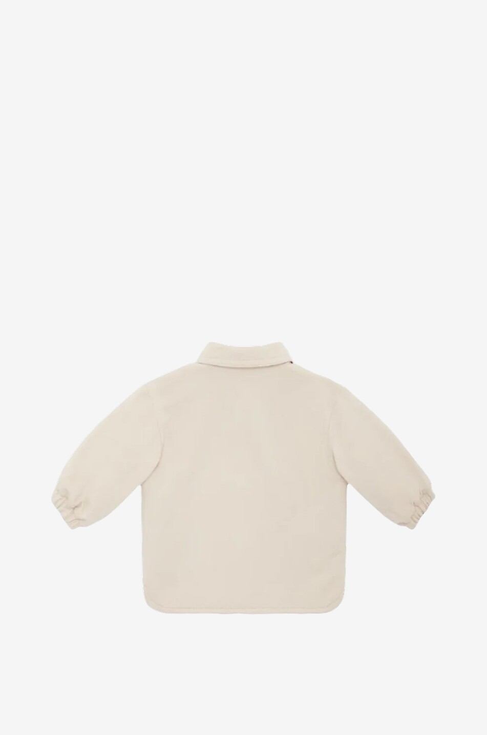 FENDI FF nylon and jersey baby reversible shirt jacket Baby Light beige 3
