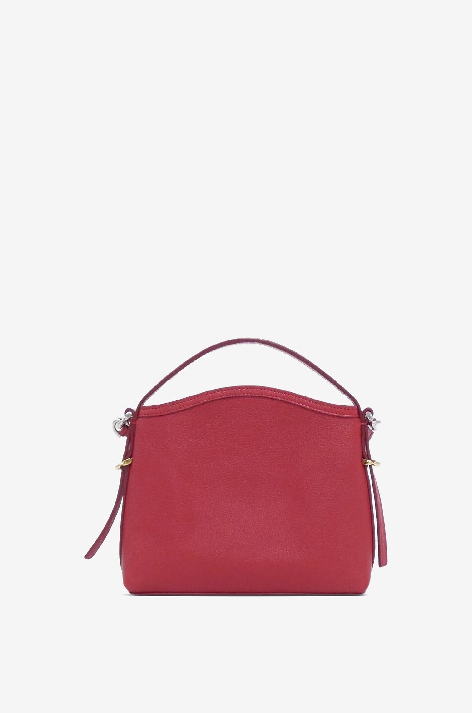 GIVENCHY Voyou Nano grained buffalo leather handbag Women RED 2