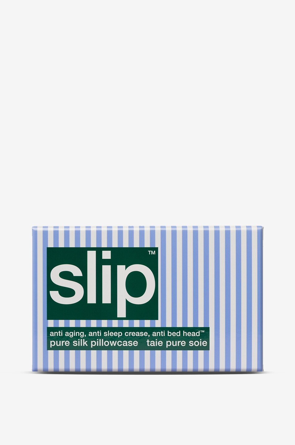 SLIP The Lodge Queen striped silk rectangular pillowcase Home Colourless 8
