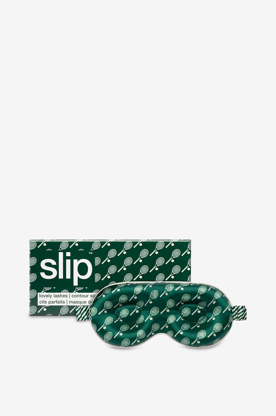 SLIP Masque de nuit en soie Sleep & Leisure Club Contour Femme Incolore 2