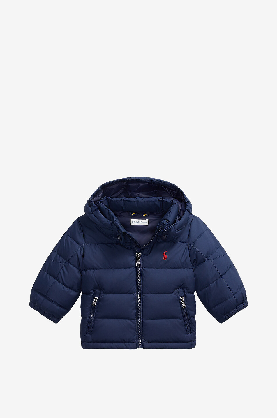 POLO RALPH LAUREN Wasserabweisende Kapuzendaunenjacke für Babys The Gorham Baby MITTELBLAU 1