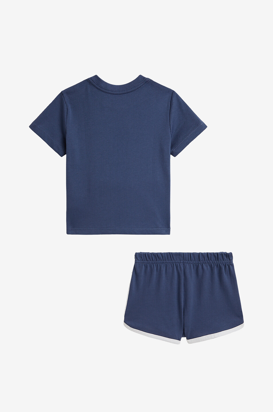 POLO RALPH LAUREN Polo Bear Fisherman cotton baby T-shirt and shorts set Baby MEDIUM BLUE 2