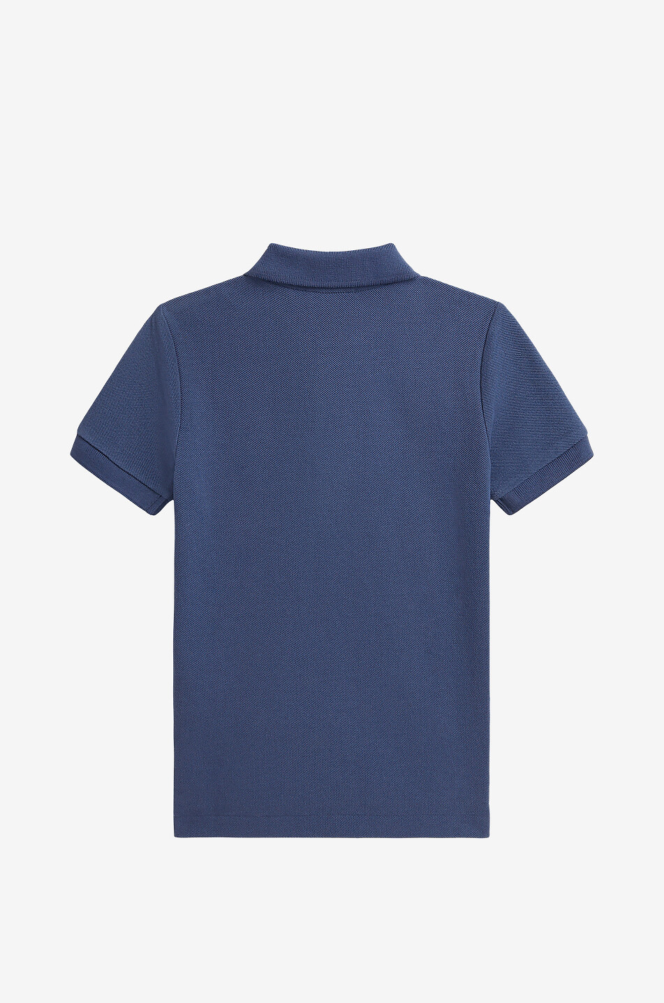 POLO RALPH LAUREN Polo Bear Fisherman embroidered cotton short-sleeved boys' polo shirt Boy MEDIUM BLUE 2
