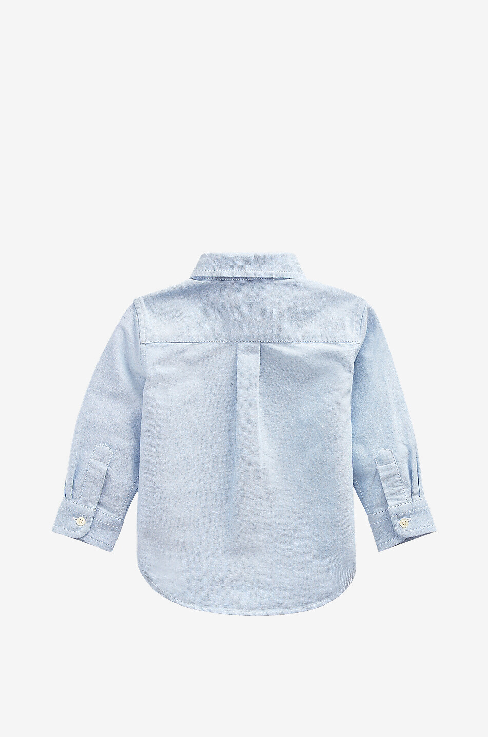 POLO RALPH LAUREN Pony cotton long-sleeved baby shirt Baby BLUE 2