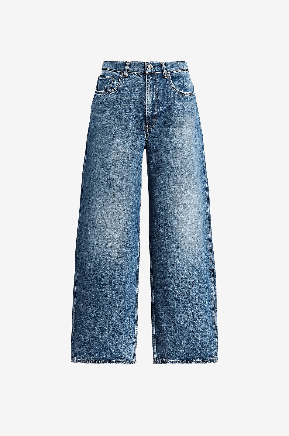 Jean large délavé Relaxed Wide-Leg