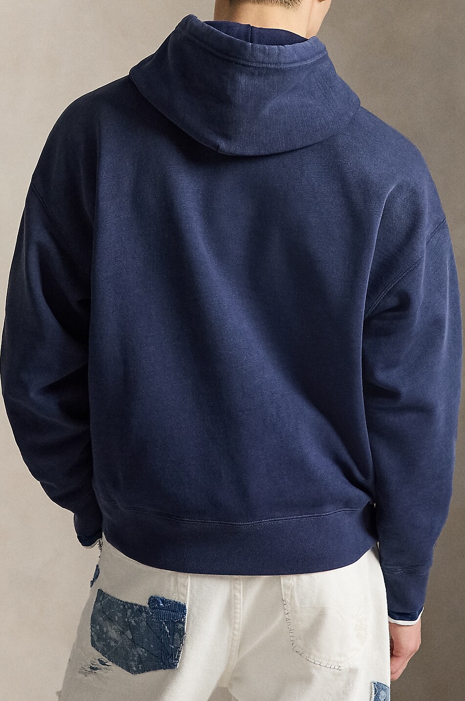 POLO RALPH LAUREN Ralph printed hooded sweatshirt Men DARK BLUE 3