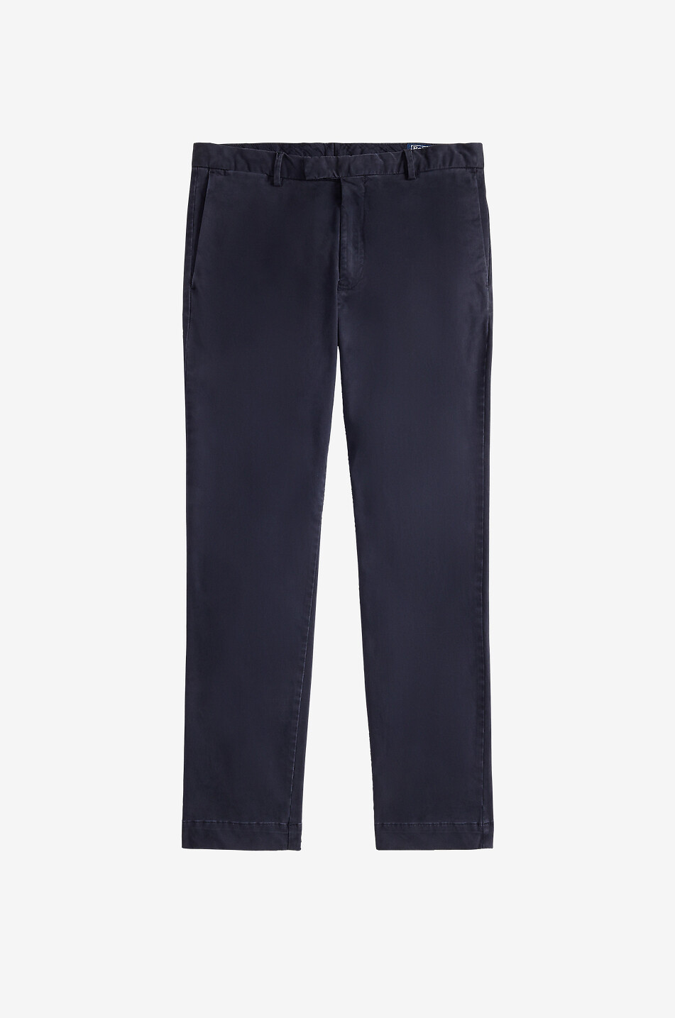 POLO RALPH LAUREN Jarrett cotton satin slim fit chino trousers Men DARK BLUE 1