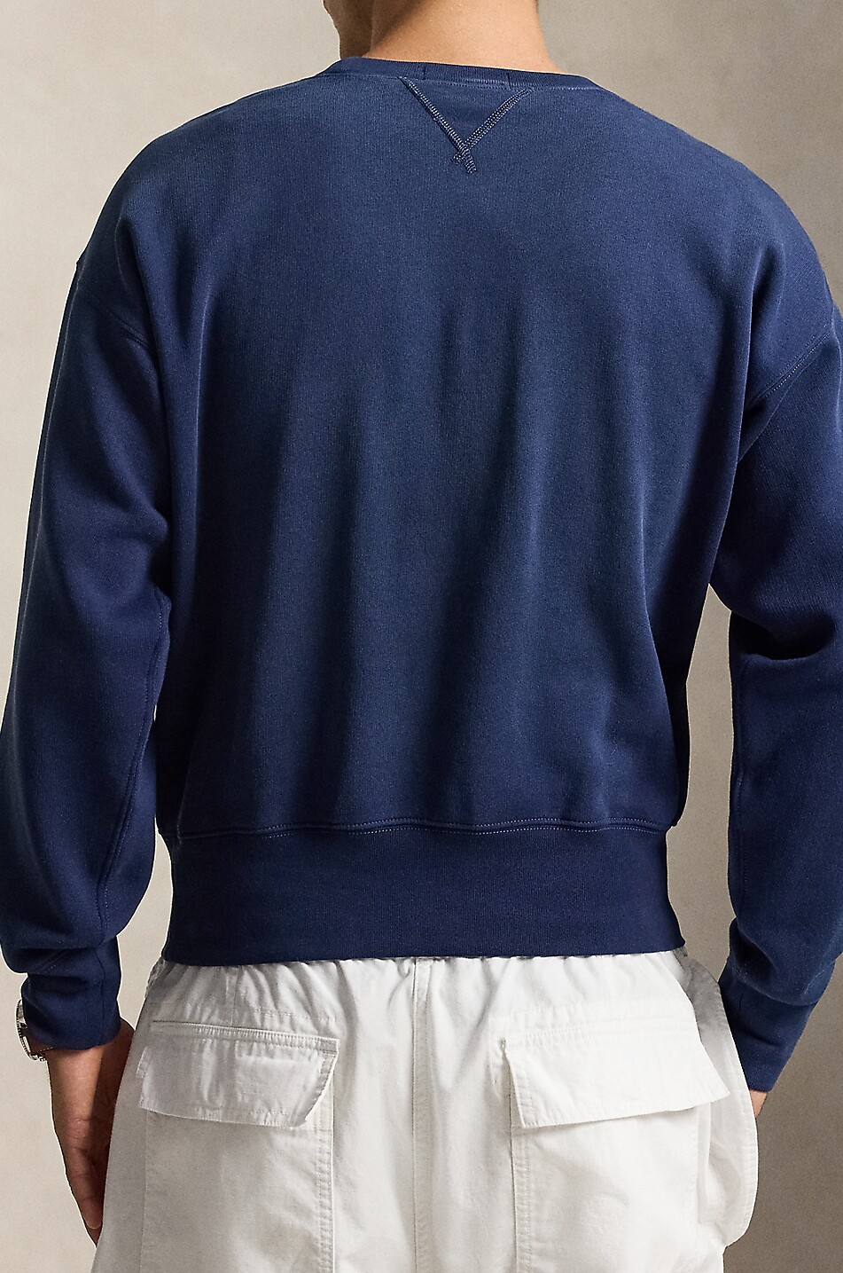 POLO RALPH LAUREN Sweat-shirt à col rond Newport R.L. Vintage Fit Homme BLEU FONCE 3