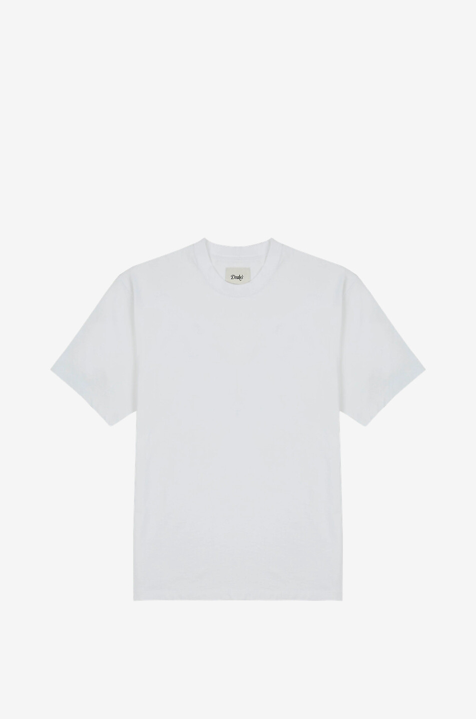 T-shirt à col rond imprimé en coton