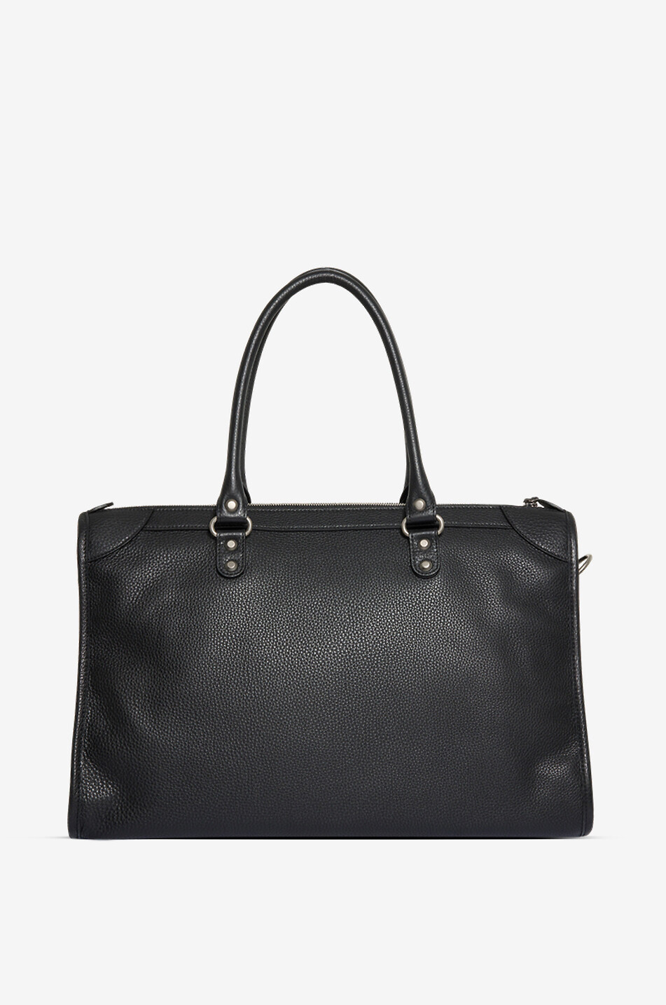 BALENCIAGA Handtasche aus genarbtem Leder Le City Business Duffle Herren SCHWARZ 4