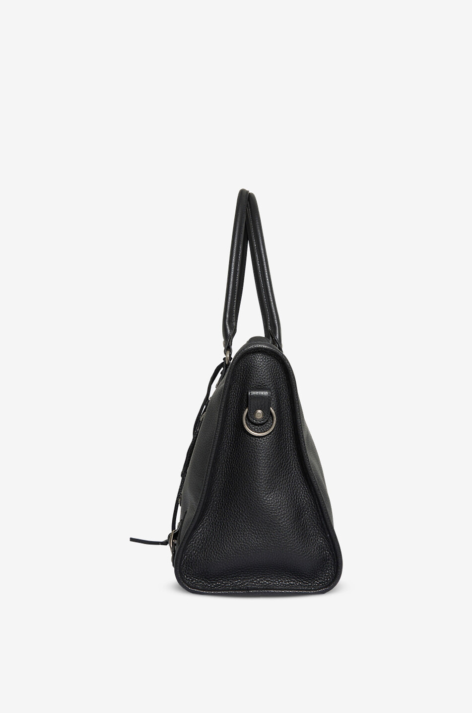 BALENCIAGA Handtasche aus genarbtem Leder Le City Business Duffle Herren SCHWARZ 5
