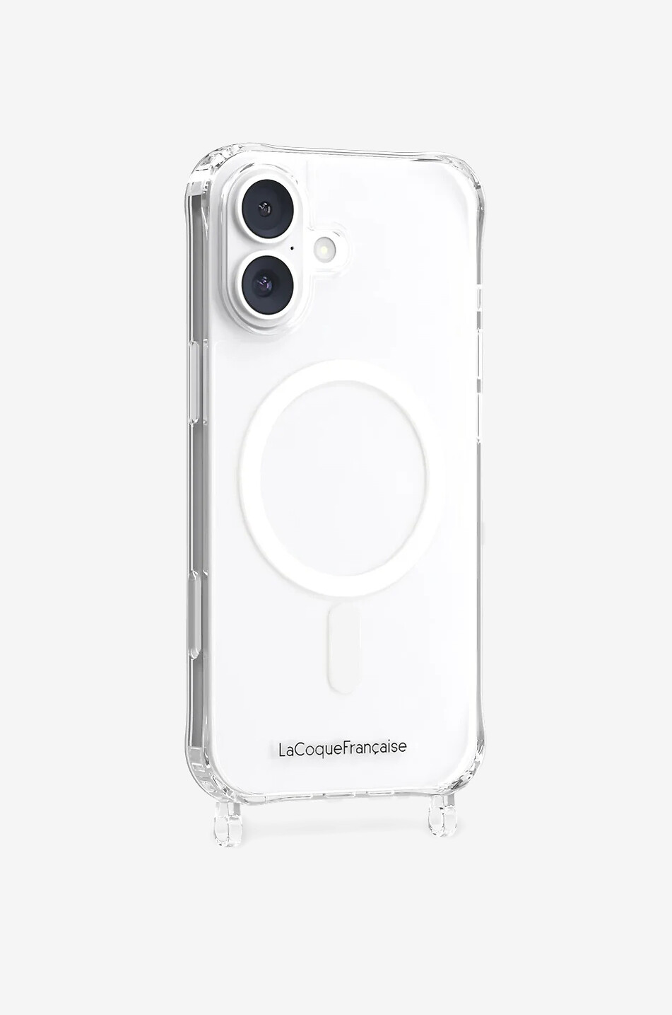 LA COQUE FRANCAISE Hülle für iPhone 17 mit Ringen MagSafe Damen Farblos 1