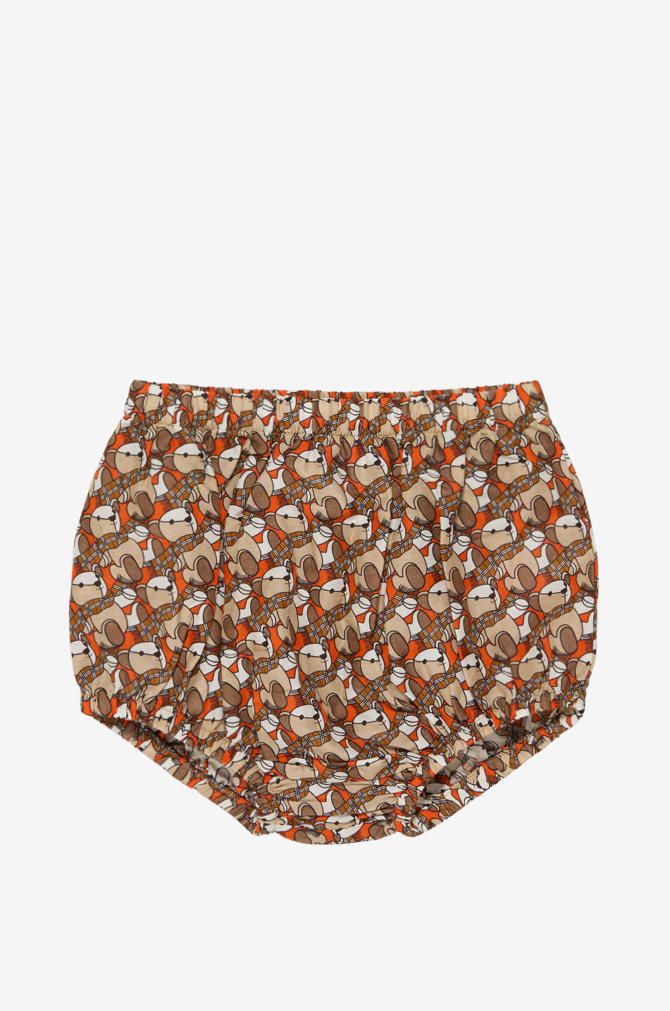 BURBERRY Langärmeliges Kleid aus Baumwolle und Seide für Babys Baby BUNT 3