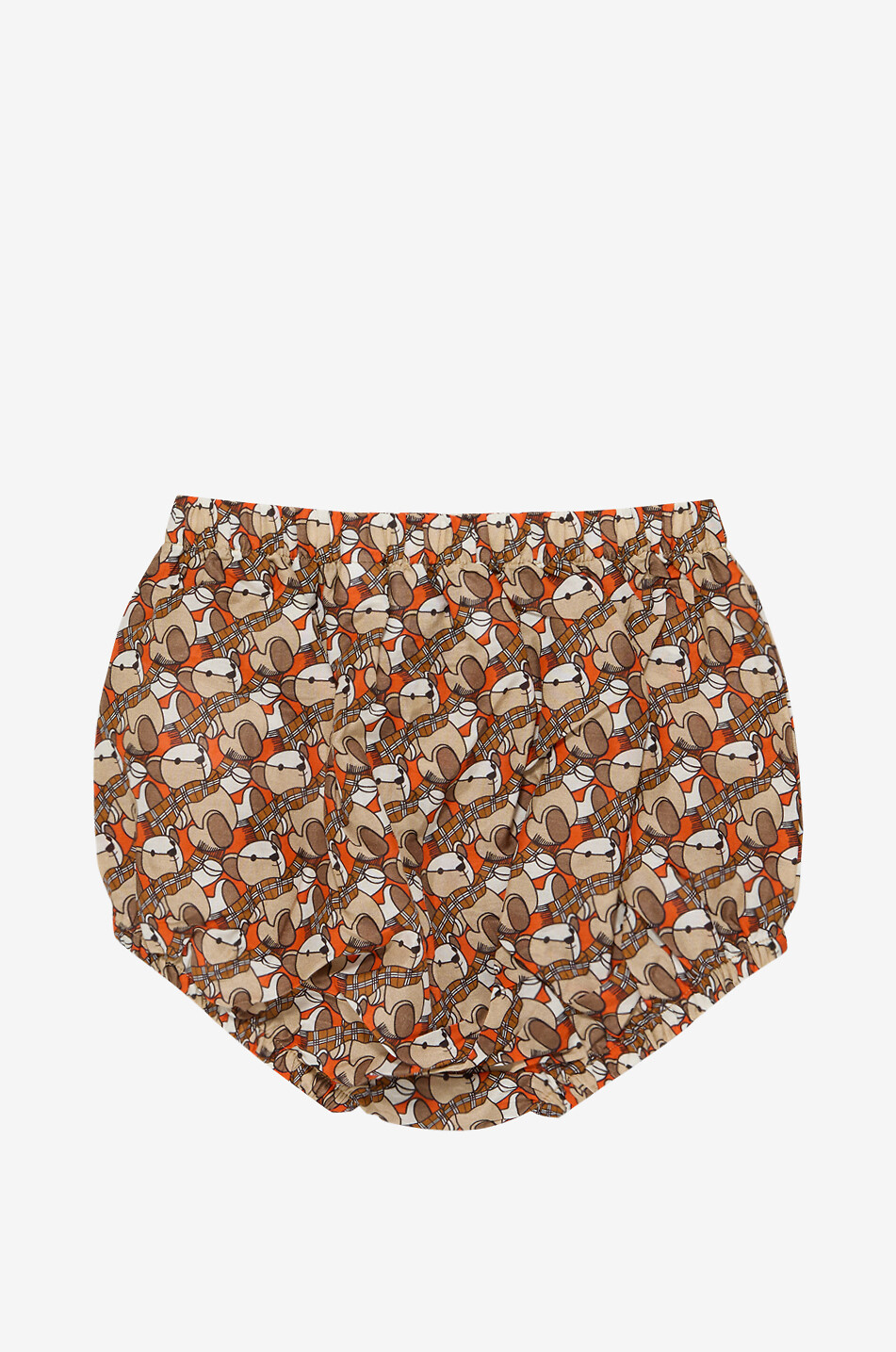 BURBERRY Langärmeliges Kleid aus Baumwolle und Seide für Babys Baby BUNT 4