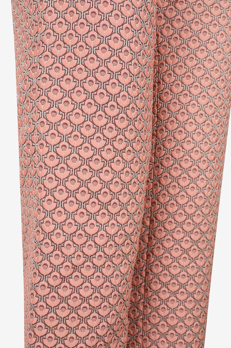 LA DOUBLEJ Zigarettenhose aus Satin-Jacquard Fantaisie 24/7 Damen BUNT 7