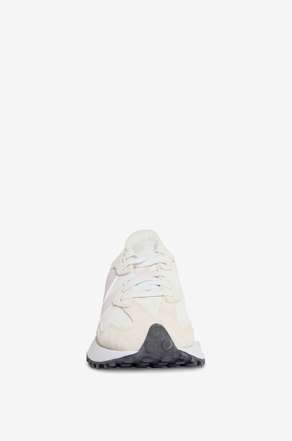 NEW BALANCE Niedrige Schnürsneakers aus Leder 327 Damen HELLROSA 2