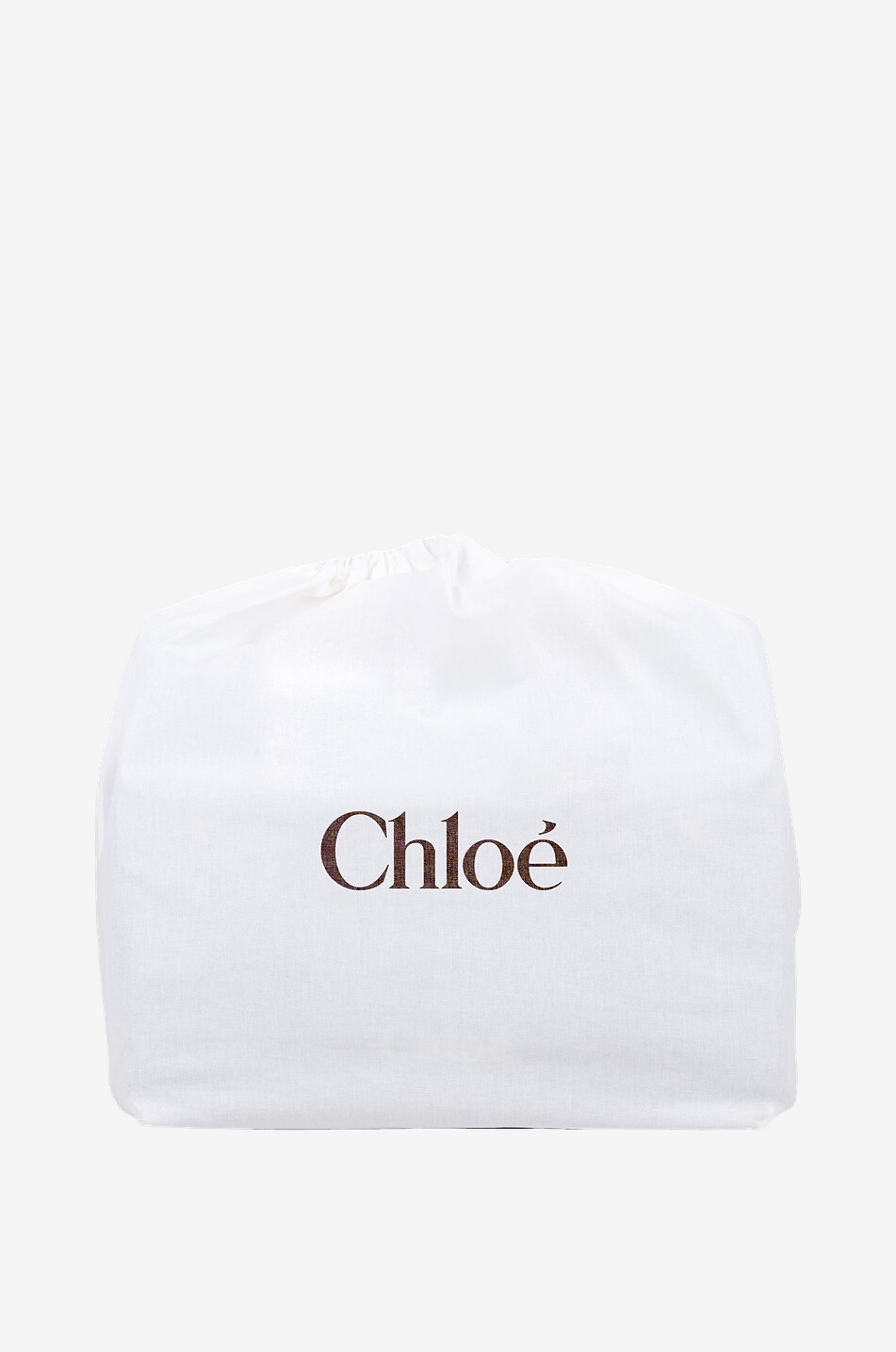 CHLOE Wickeltasche aus Hahnentrittcanvas Baby HELLBRAUN 7