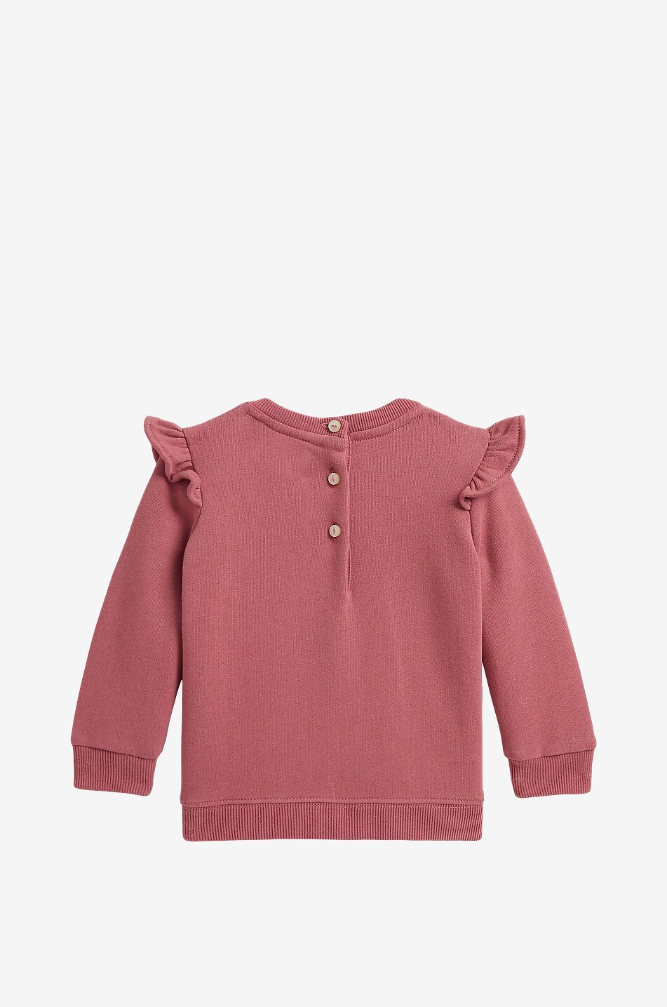 POLO RALPH LAUREN Gerafftes Baby-Sweatshirt mit Bärenprint aus Fleece Polo Bear Baby DUNKELROSA 2