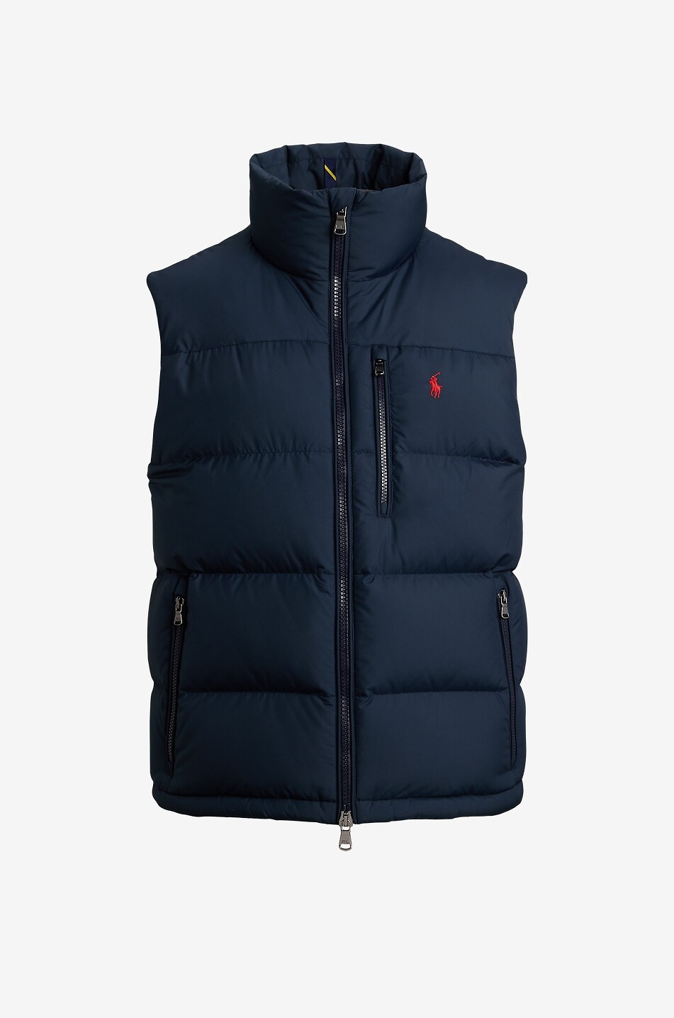 POLO RALPH LAUREN Gorham sleeveless high-neck down jacket Men DARK BLUE 1