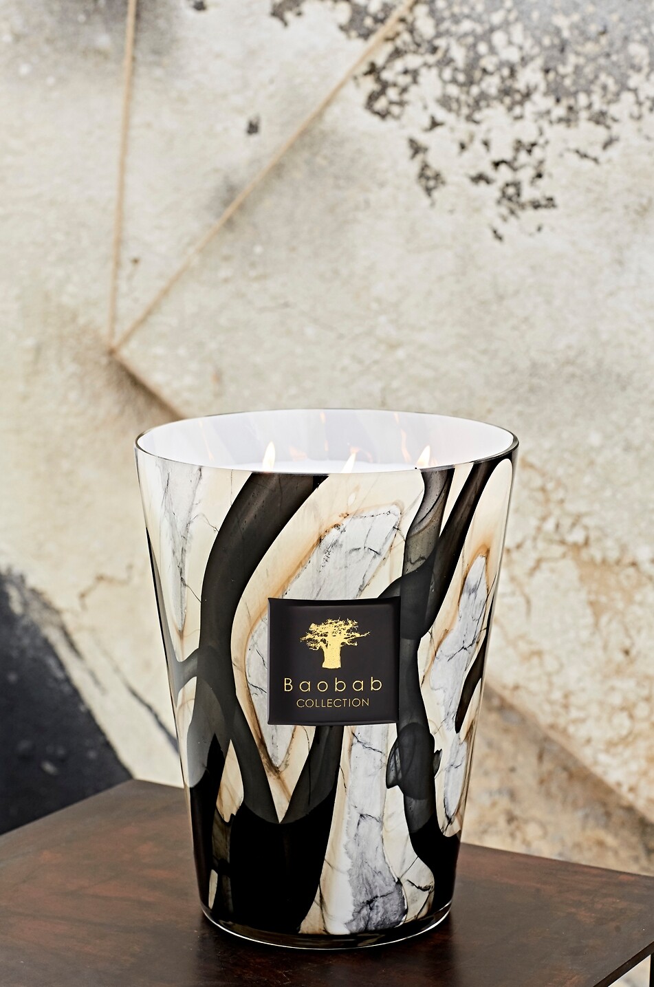 BAOBAB Duftkerze Stones Marble Max 24 - 5 kg Haus BUNT 4