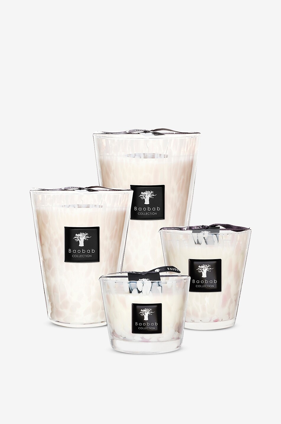 BAOBAB White Pearls Max 16 scented candle - 2.2 kg Home EGGSHELL 2