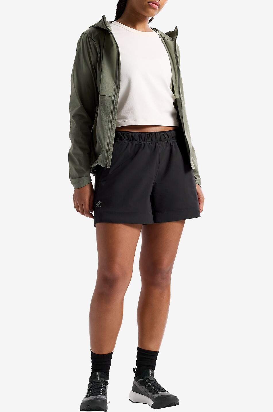 ARC'TERYX Short en tissu technique Sinsola 5 Femme NOIR 6