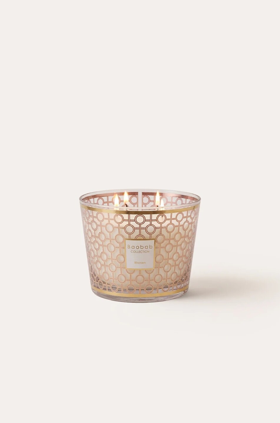 BAOBAB COLLECTION Bougie parfumée Women Max 10 - 1,35 kg Maison ROSE CLAIR 3